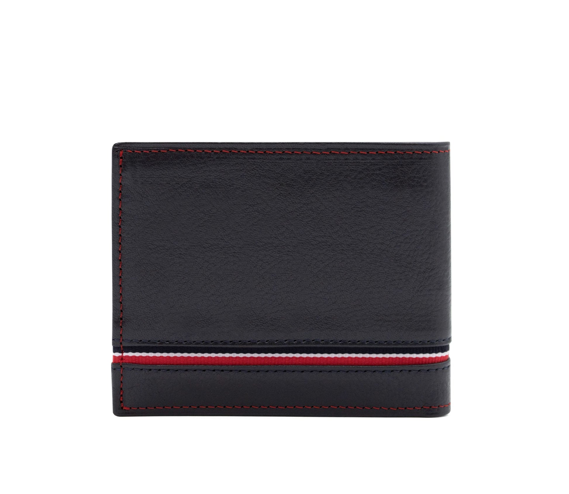 #color_ Navy | Cavalinho The Sailor Trifold Leather Wallet - Navy - 28150508.22_3