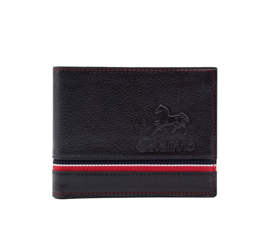 #color_ Navy | Cavalinho The Sailor Bifold Leather Wallet - Navy - 28150512.22_1