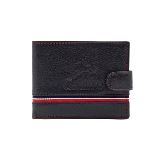 #color_ Navy | Cavalinho The Sailor Bifold Leather Wallet - Navy - 28150516.22_1