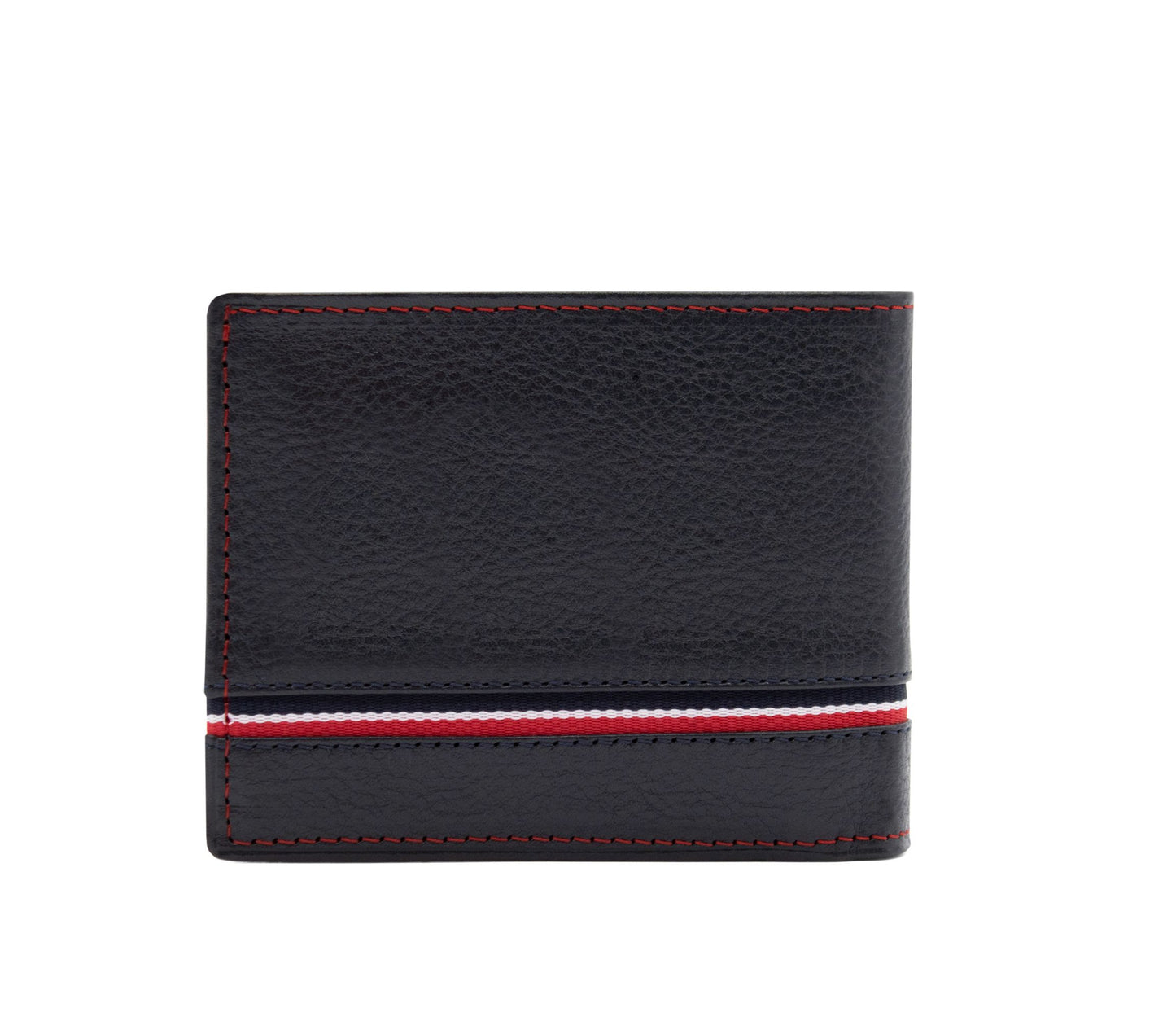 #color_ Navy | Cavalinho The Sailor Trifold Leather Wallet - Navy - 28150517.22_3