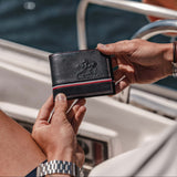 Cavalinho The Sailor 2 in 1 Bifold Leather Wallet SKU 28150528.22 #color_navy