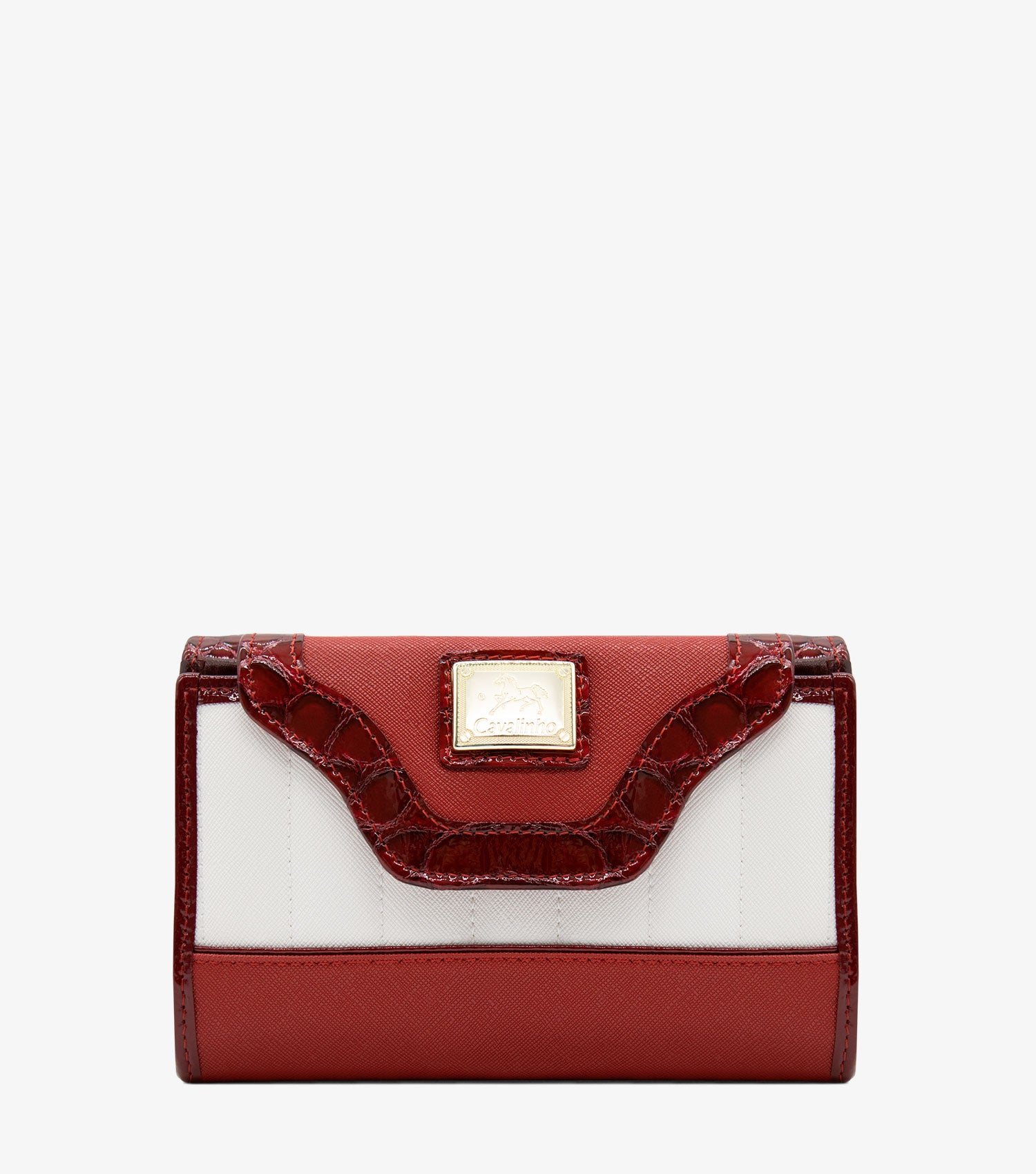 Cavalinho Grace Wallet SKU 28250202.04 #color_DarkRed / White