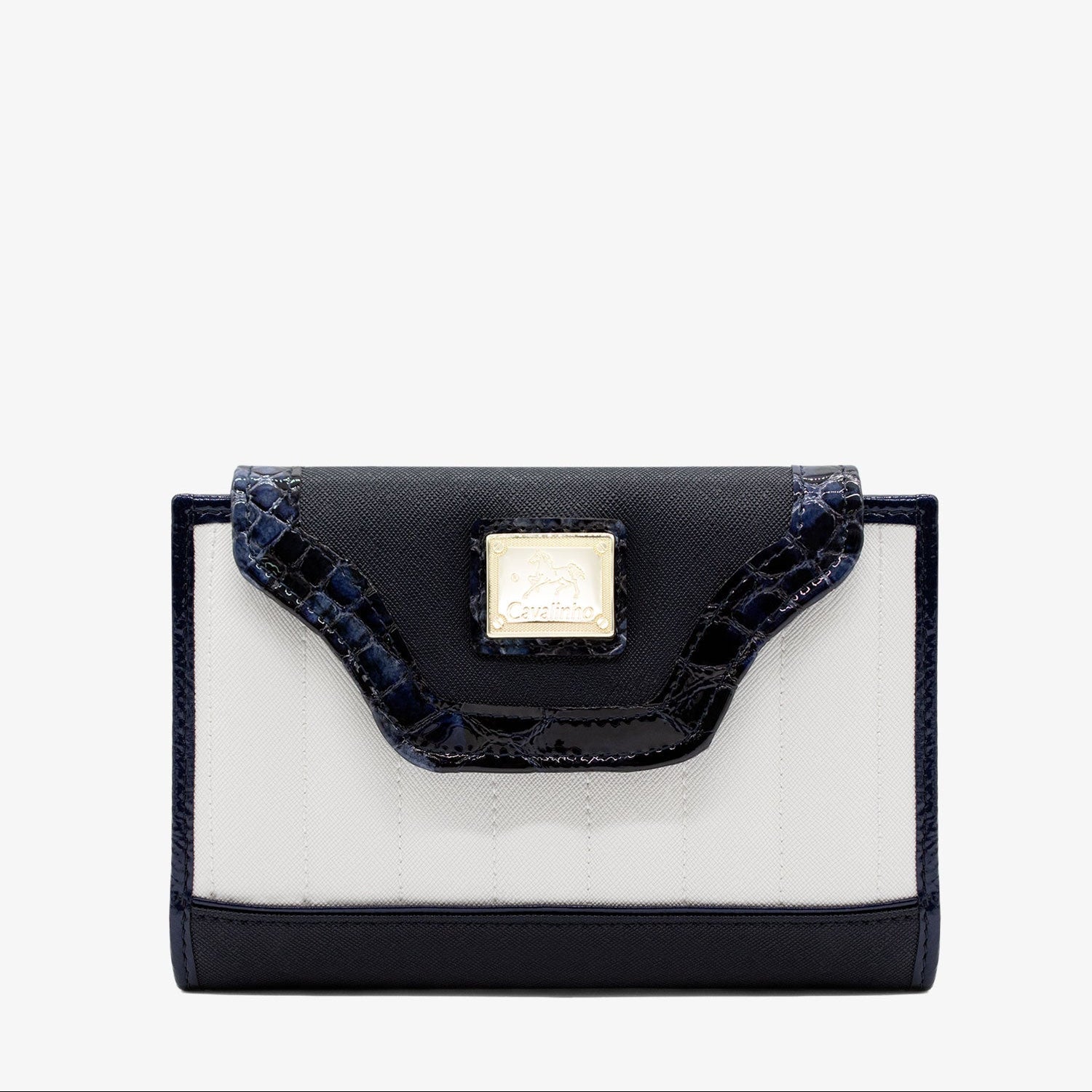 Cavalinho Grace Navy White Wallet SKU 28250204.03 #color_Navy / White
