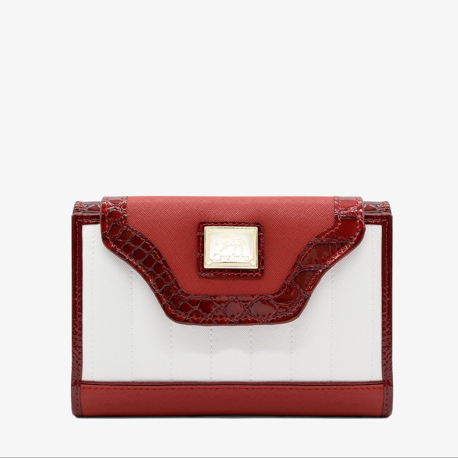Cavalinho Grace Red White Wallet for Women SKU 28250205.04 #color_DarkRed / White