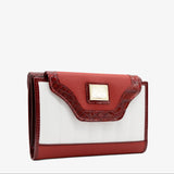 Cavalinho Grace Red White Wallet for Women SKU 28250205.04 #color_DarkRed / White