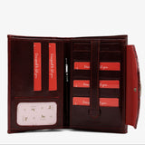 Cavalinho Grace Red White Wallet for Women SKU 28250205.04 #color_DarkRed / White