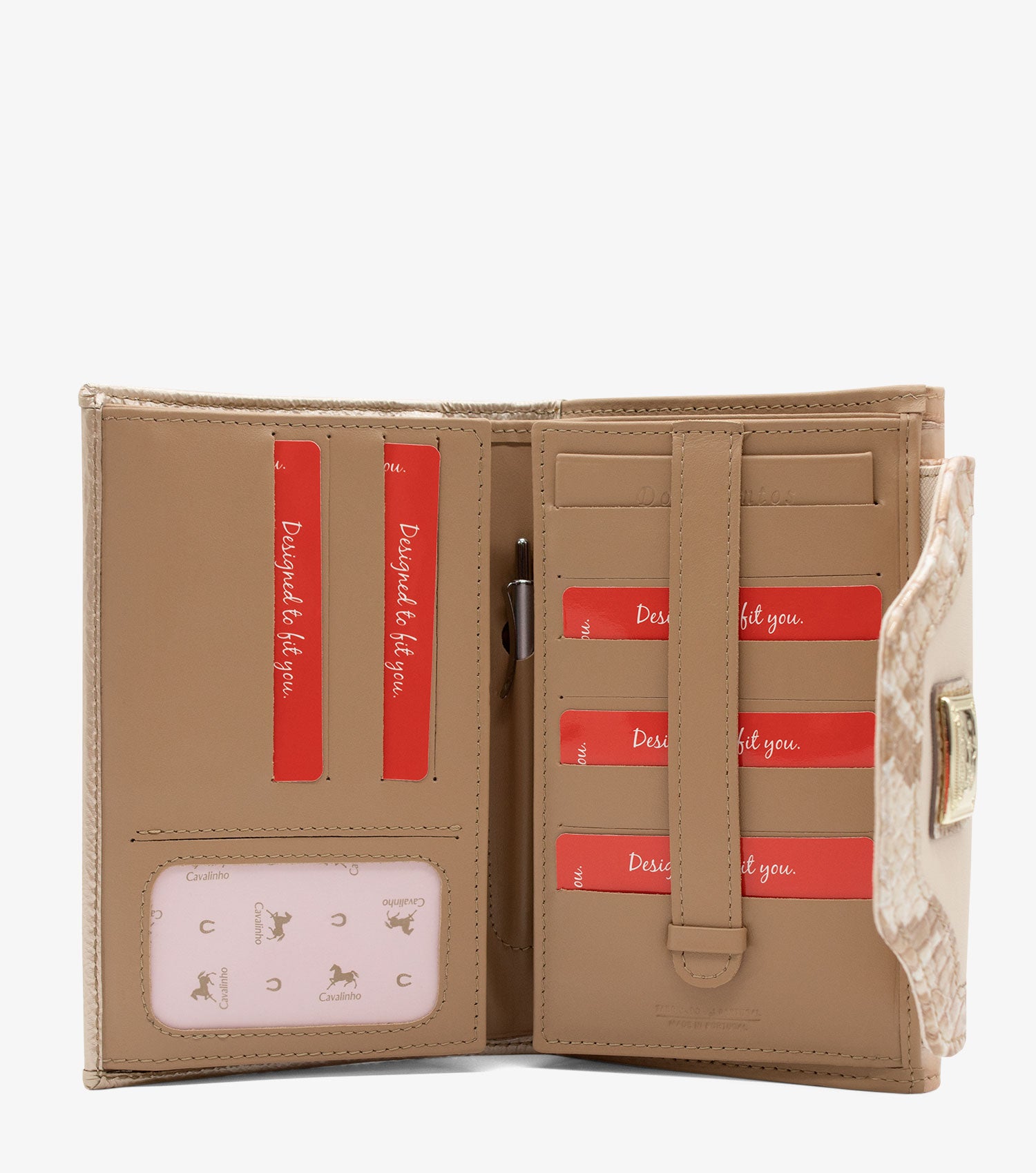 Cavalinho Grace Wallet SKU 28250205.05 #color_Beige / White