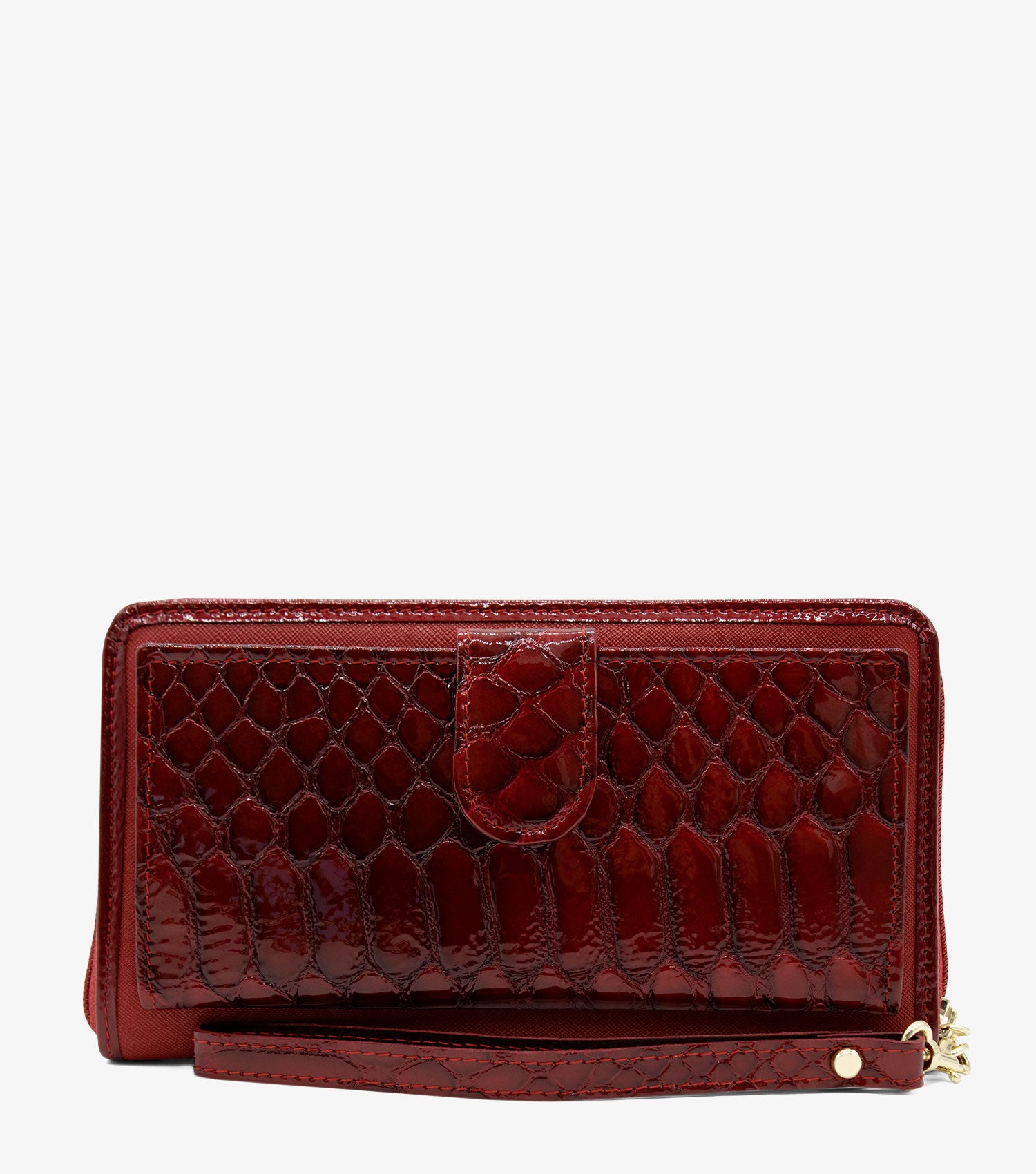Cavalinho Grace Wristlet Wallet SKU 28250213.04 #color_DarkRed / White