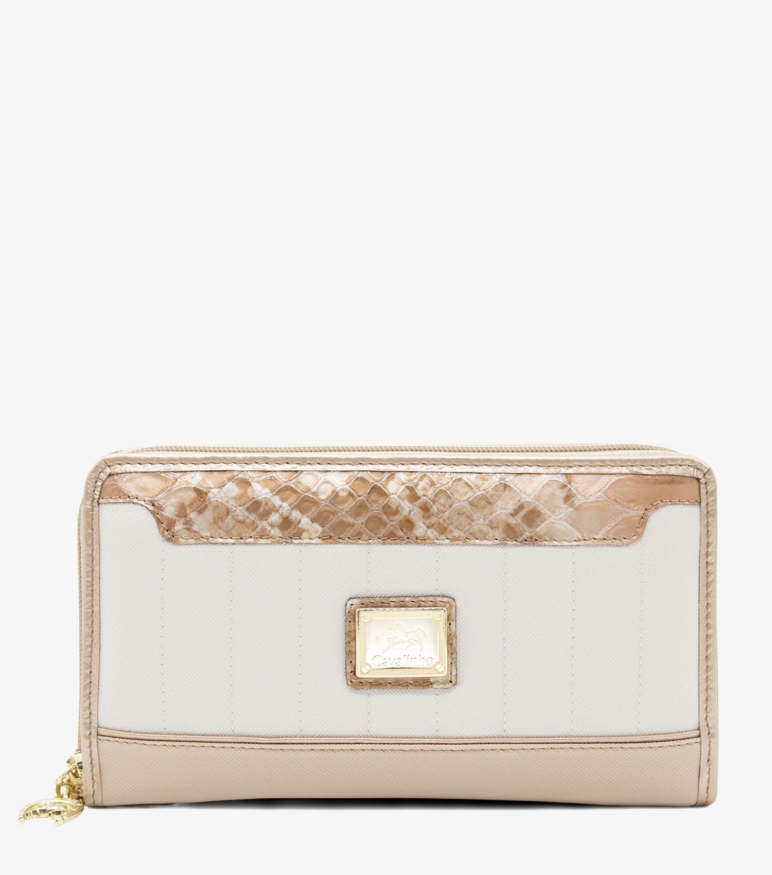 Cavalinho Grace Wristlet Wallet SKU 28250213.05 #color_Beige / White
