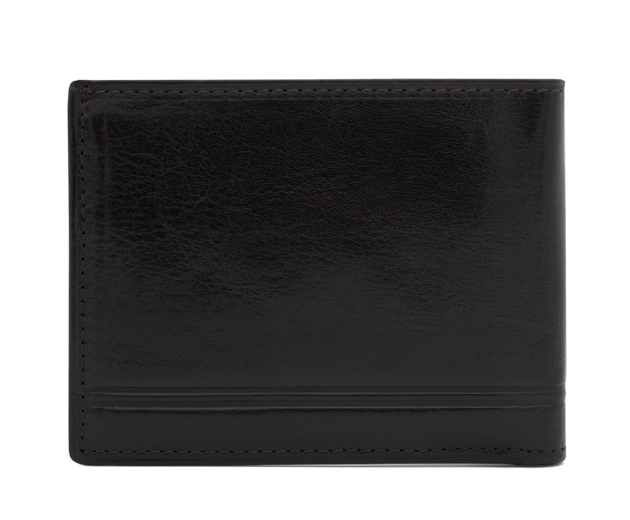 Mens black shop leather wallet