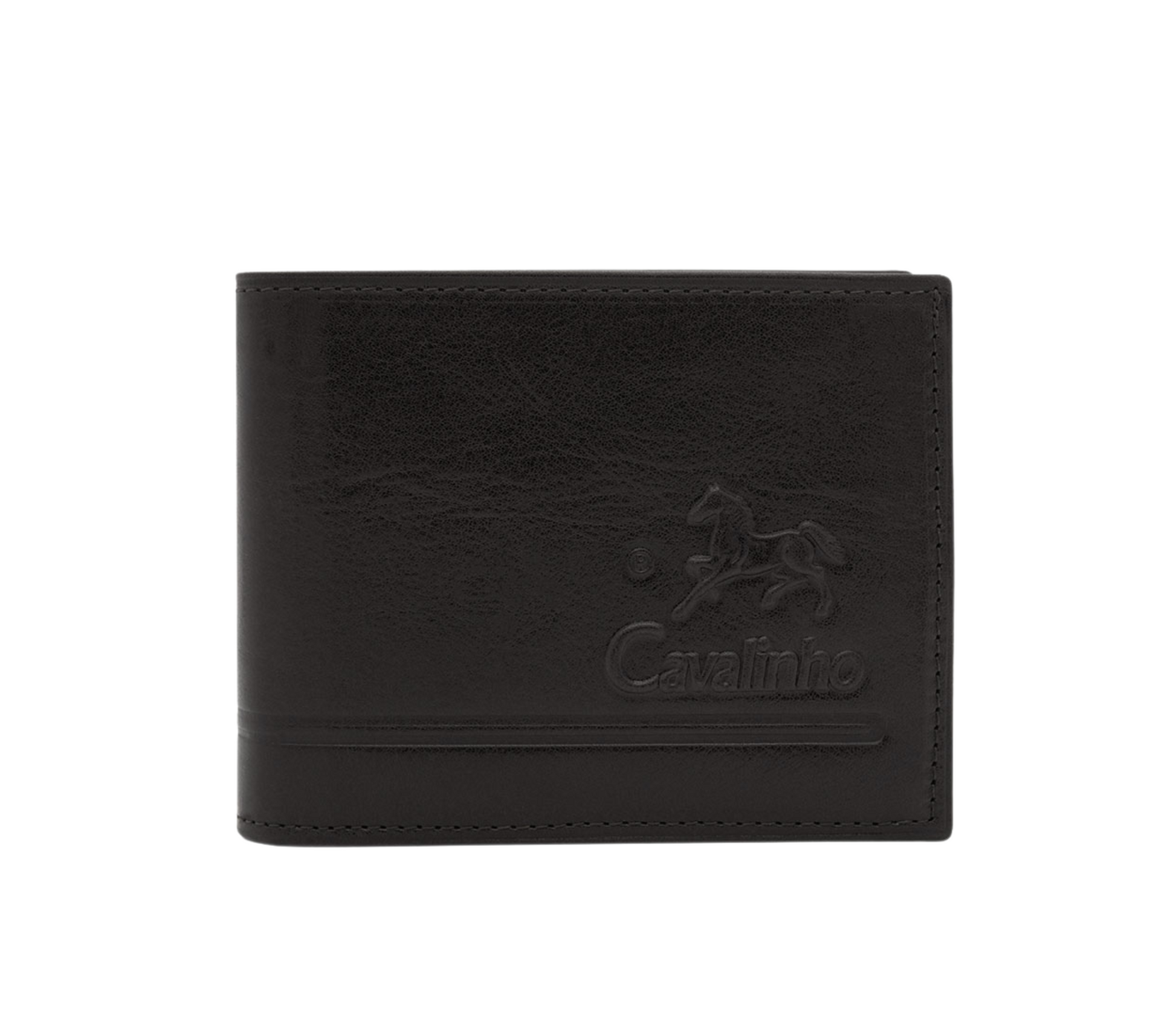Cavalinho Men's Bifold Leather Wallet - Black - 28610512.01_P01