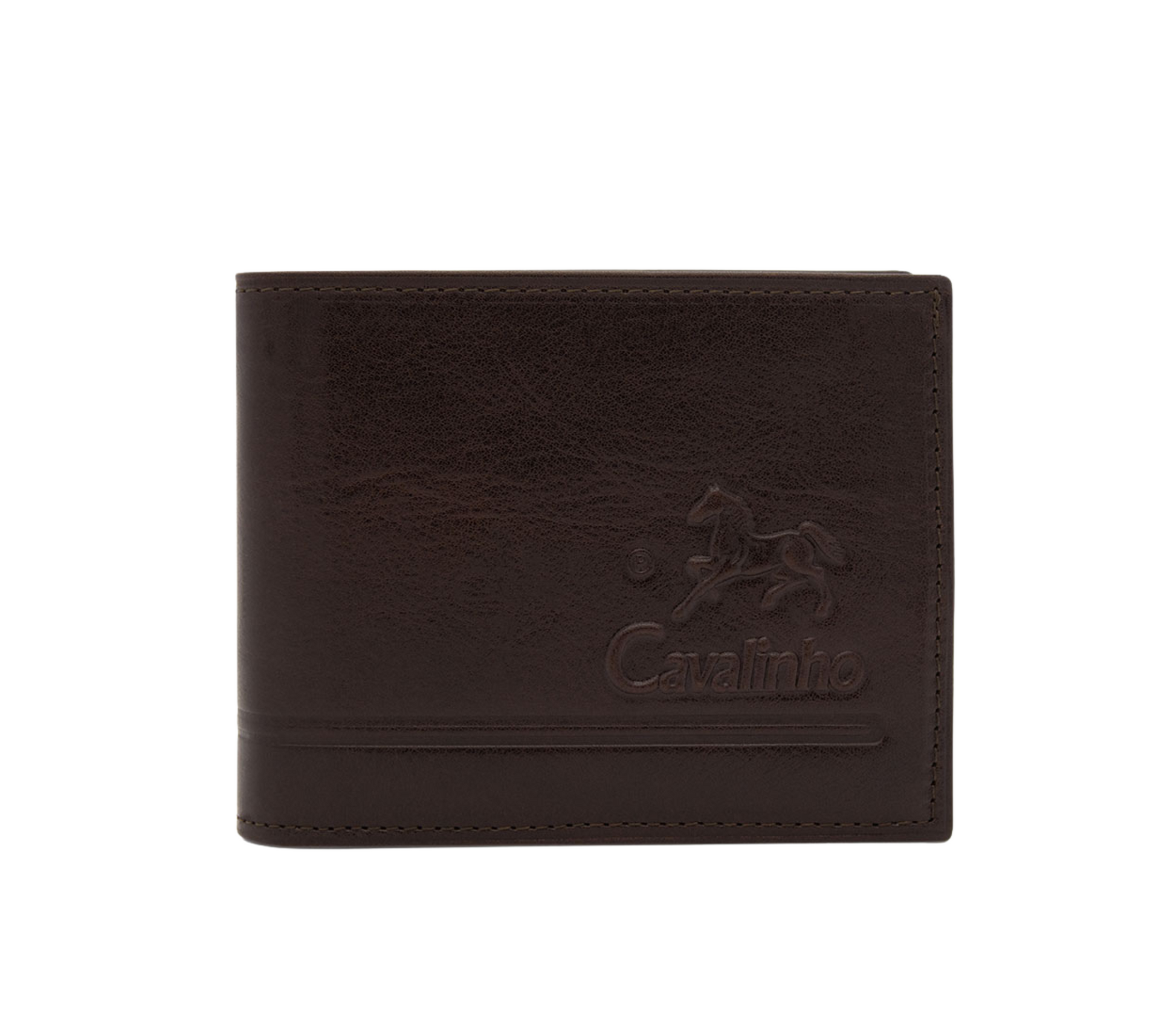 Cavalinho Men's Bifold Leather Wallet - Brown - 28610512.02_P01