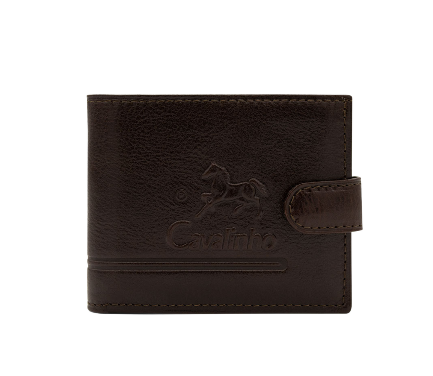 Cavalinho Men's Bifold Leather Wallet - Brown - 28610516.02_P01