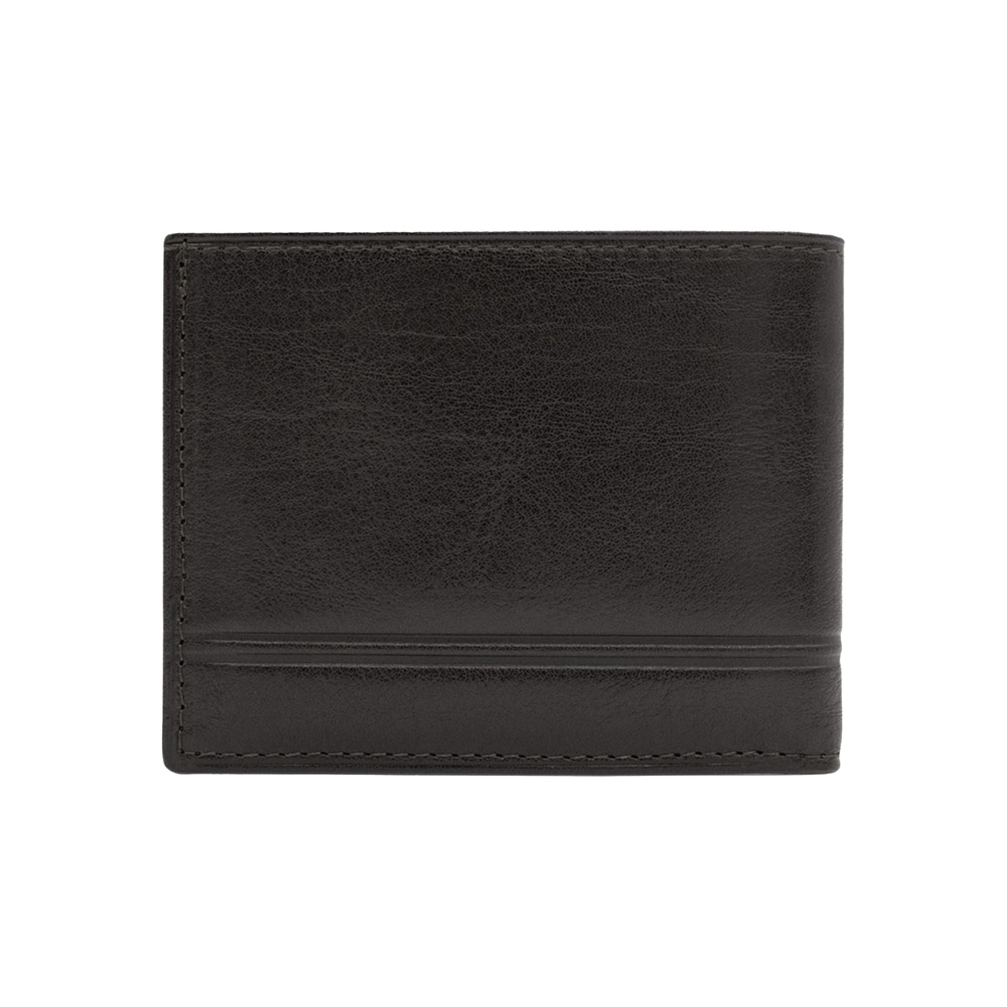 #color_ Black | Cavalinho Men's Trifold Leather Wallet - Black - 28610523.01.99_3
