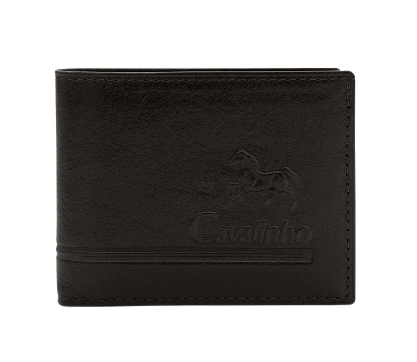 Cavalinho Men's 2 in 1 Bifold Leather Wallet - Black - 28610528.01_1