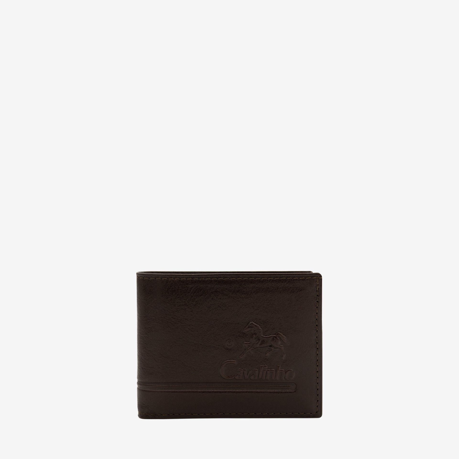 Cavalinho Men's 2 in 1 Bifold Leather Wallet SKU 28160528.02 #color_Brown