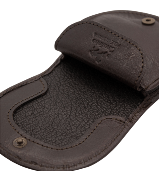 Cavalinho Men's Leather Round Change Purse - Brown - 28610532.02_P02