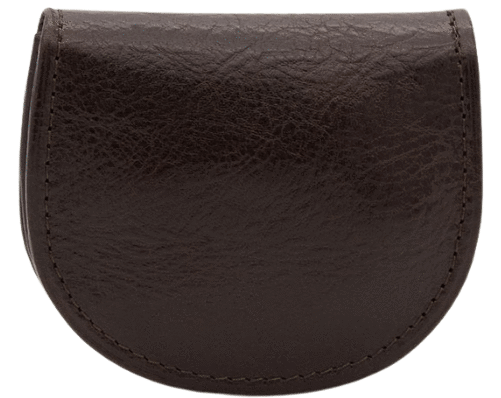 Cavalinho Men's Leather Round Change Purse - Brown - 28610532.02_P03
