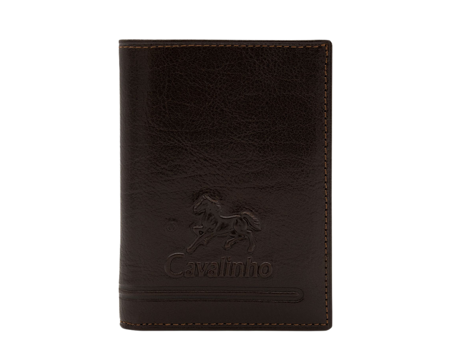 Cavalinho Men's Bifold Leather Wallet - Brown - 28610552-brown