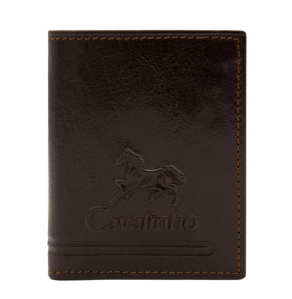 Cavalinho Leather Card Holder Wallet - Brown - 28610555.02_1