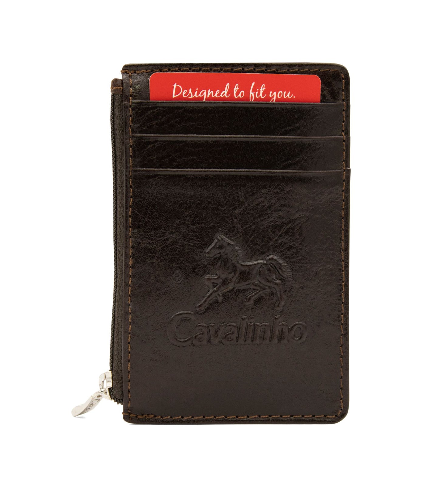 Cavalinho Card Holder Slim Wallet - Brown - 28610573.02_1