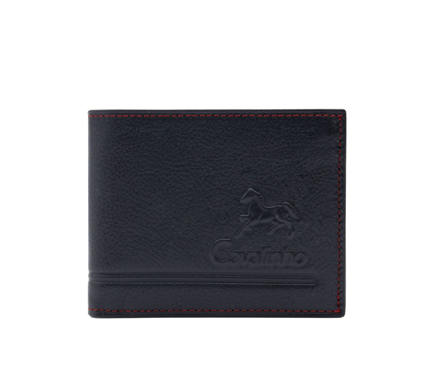 Cavalinho Men's Trifold Leather Wallet - Navy - 28640508.03_1_b06f5321-8d3f-4380-9145-d708f520d137