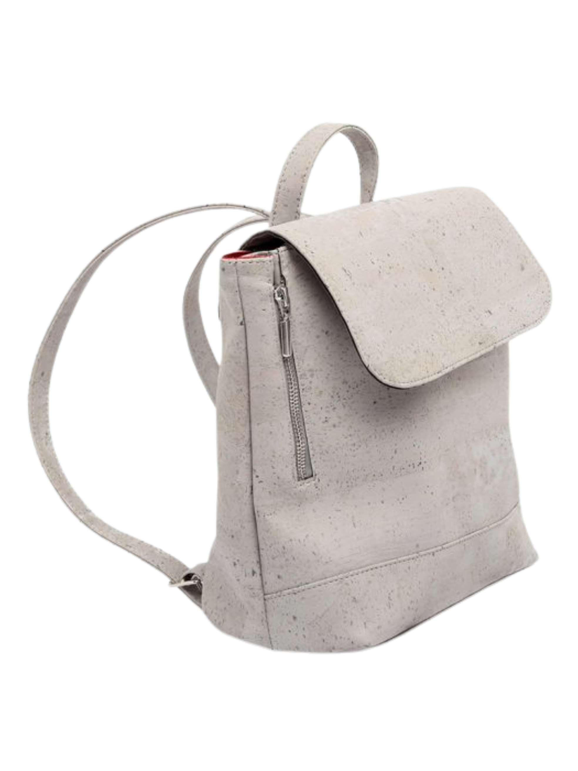 #color_ Grey | Artelusa Cork Backpack - Grey - 3013.10-B02-2
