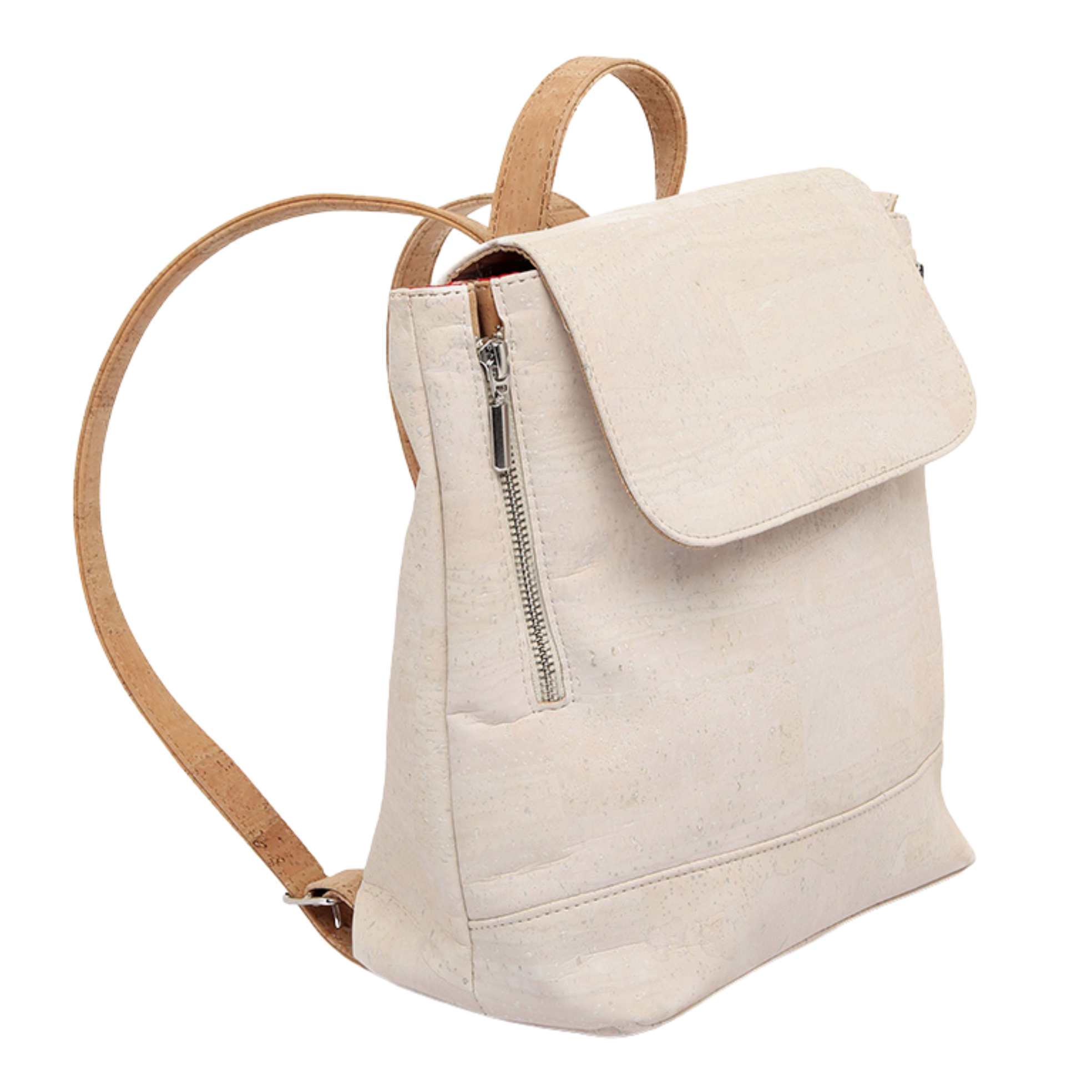 Artelusa Cork Backpack - White-Beige - 3013.12-B33-1 #color_White