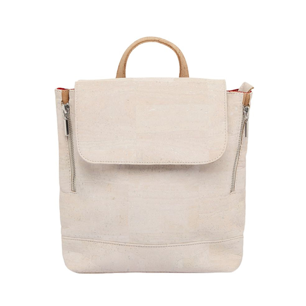 Artelusa Cork Backpack - White-Beige - 3013.12-B33-1 #color_White 