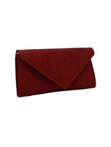 #color_ Red | Artelusa Cork Clutch with Removable Strap - Red - 3072.48-SB32-2