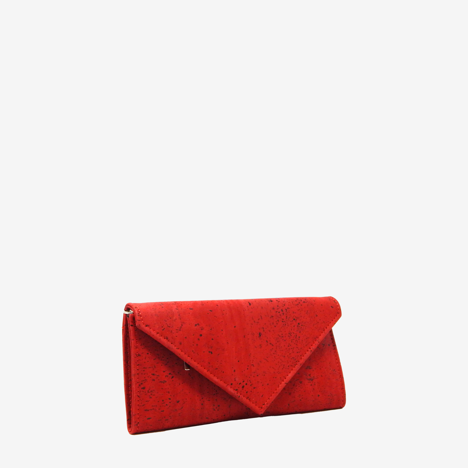 Artelusa Cork Clutch with Removable Strap 3072.48-SB32. #color_Red