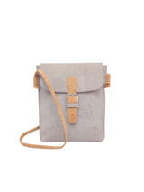 #color_ Gray | Artelusa Cork Crossbody Bag - Gray - 3077.10.01-SB03-1