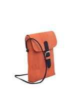 #color_ Orange | Artelusa Cork Crossbody Bag - Orange - 3077.59.03-SB03-2