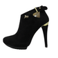 Cavalinho Suede Ankle Boots - Black 5 US / 35 EU - 3_417b6e22-fe5a-477e-ba84-9accf3804838