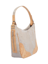 #color_ Grey | Artelusa Cork Shoulder Bag - Grey - 4006.10-B03_2