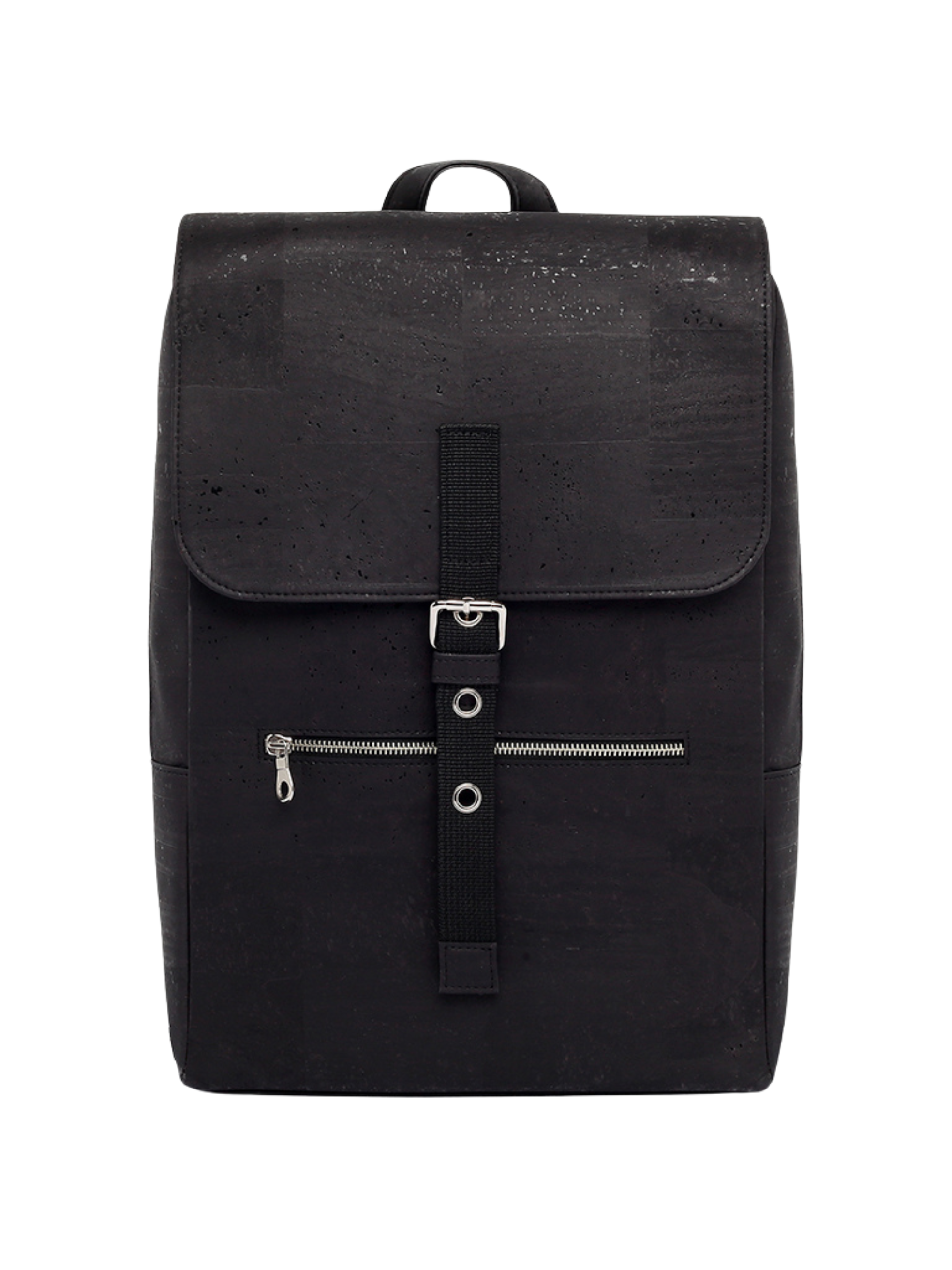 #color_ Black | Artelusa Cork Travel Backpack - Black - 4009.04-B36-1