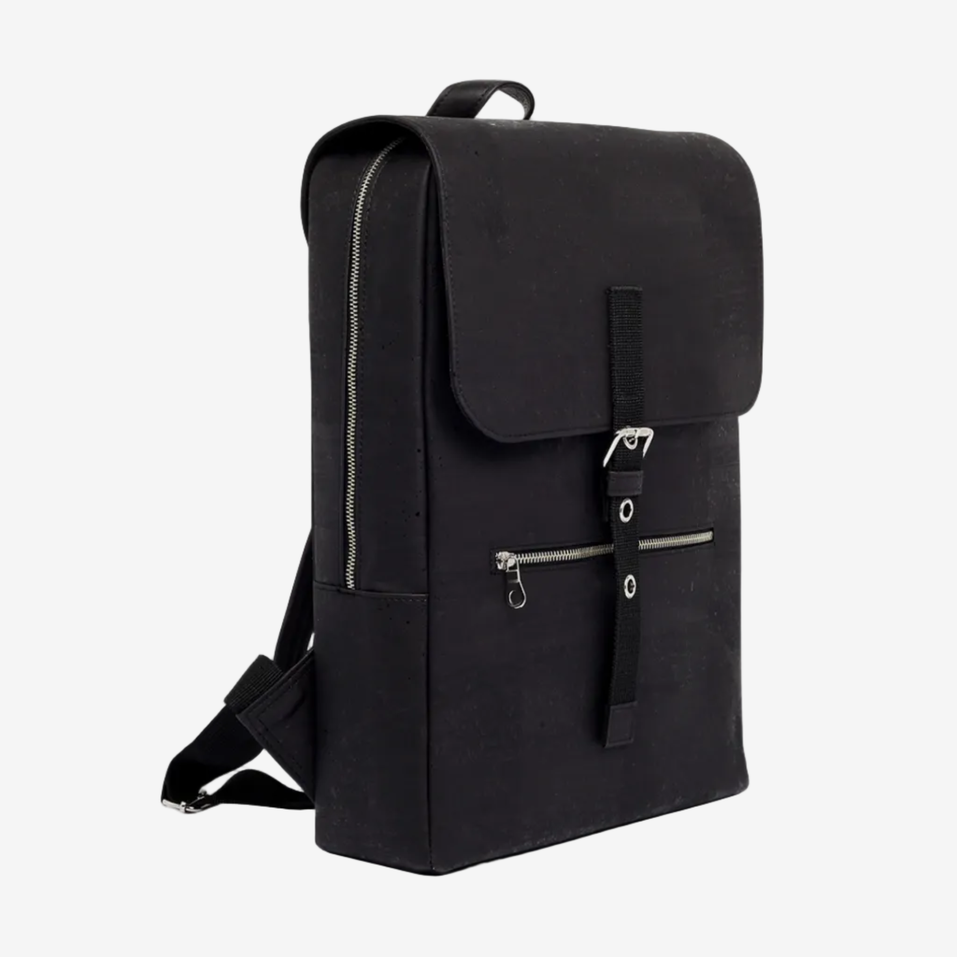 Artelusa Cork Travel Backpack - Black - 4009.04-B36-1 #color_Black