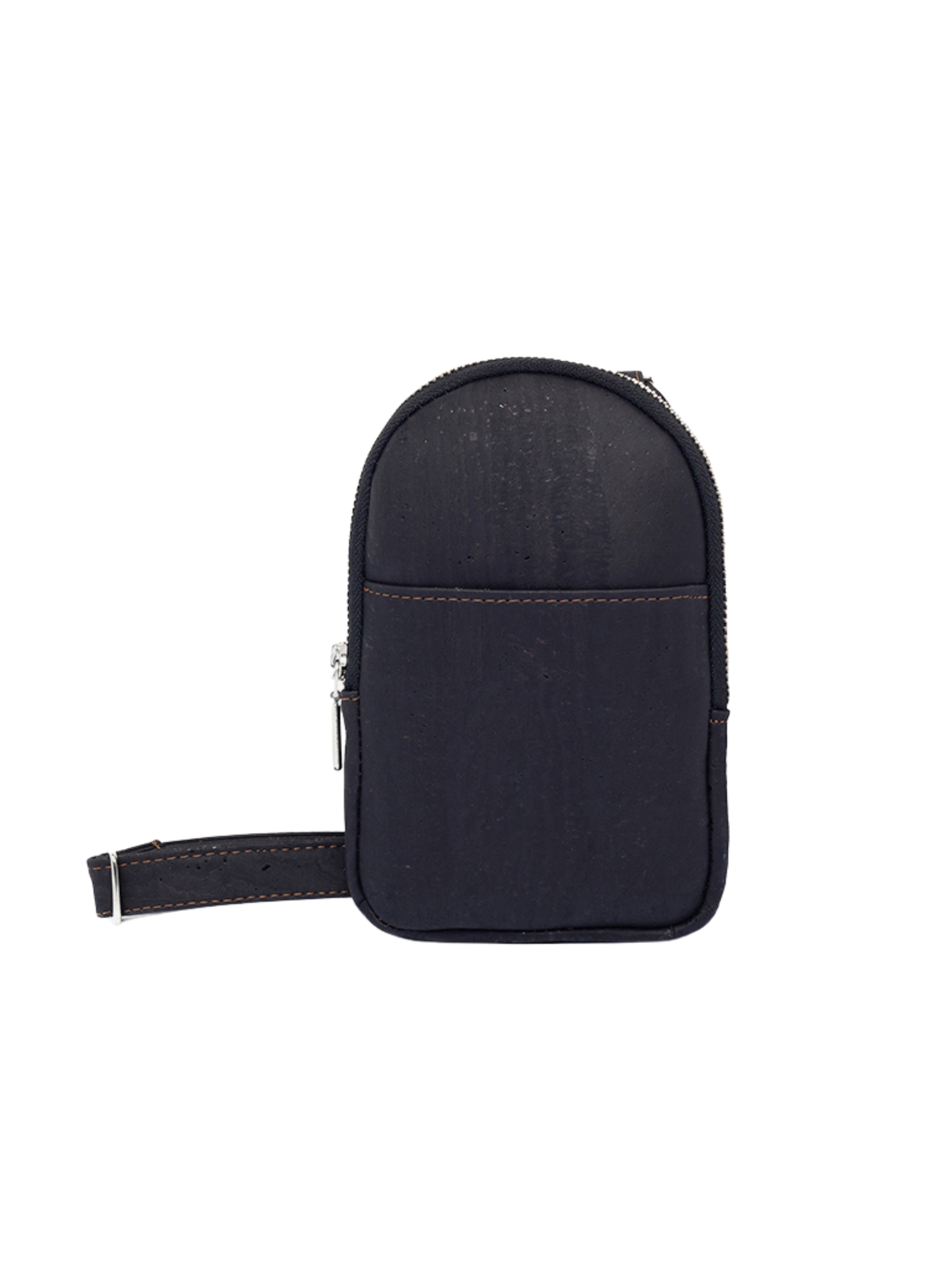 #color_ Black | Artelusa Cork Crossbody Bag - Black - 4071.04-SB32