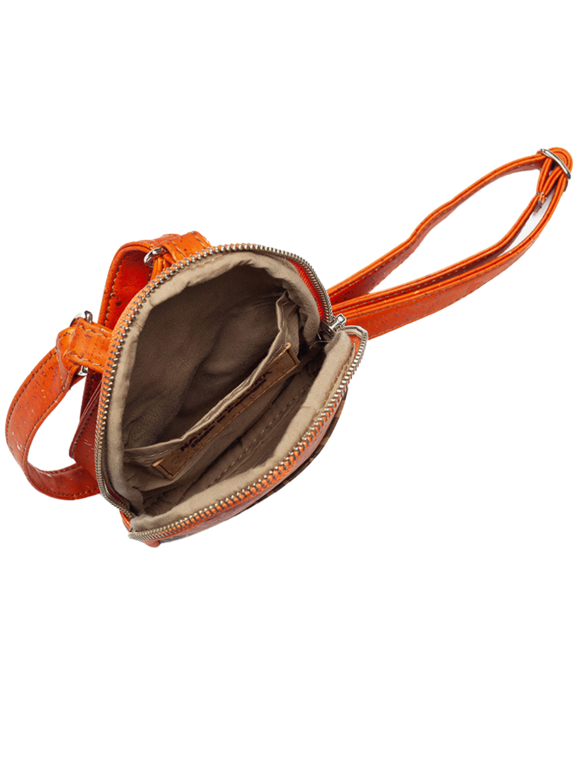 #color_ Orange with Pattern | Artelusa Cork Crossbody Bag - Orange with Pattern - 4071.68.13-SB32_4