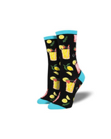 #color_ Black | Socksmith Easy Peasy Lemon Squeezy Socks - Black - 44_108e4472-7ad1-443a-a810-f07f19cb1b2c