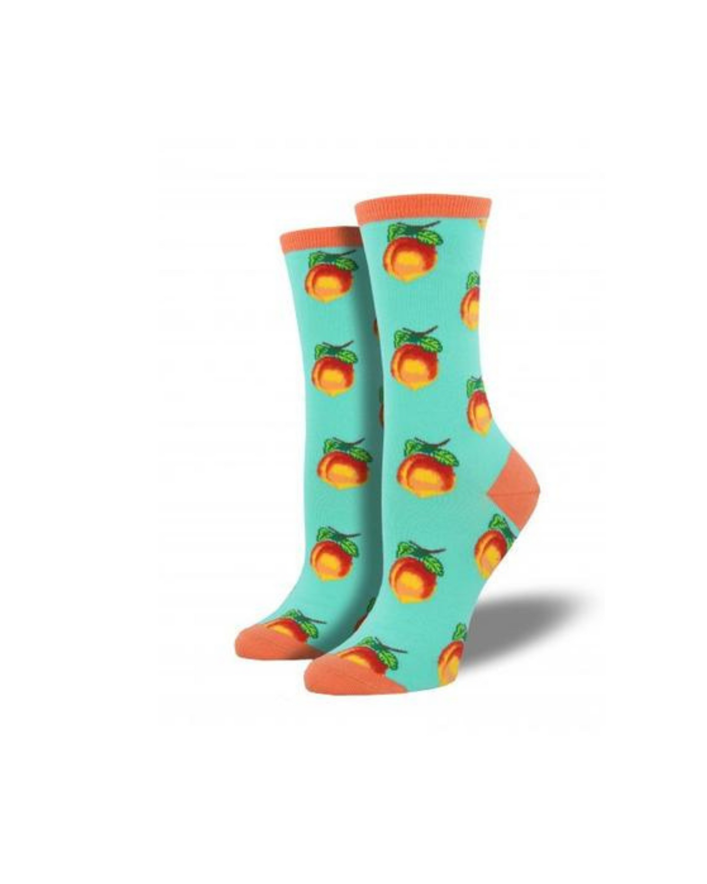 Socksmith Georgia Peach Socks - Aquamarine - 46_b49b9443-2565-422f-92c4-a82923cbd161