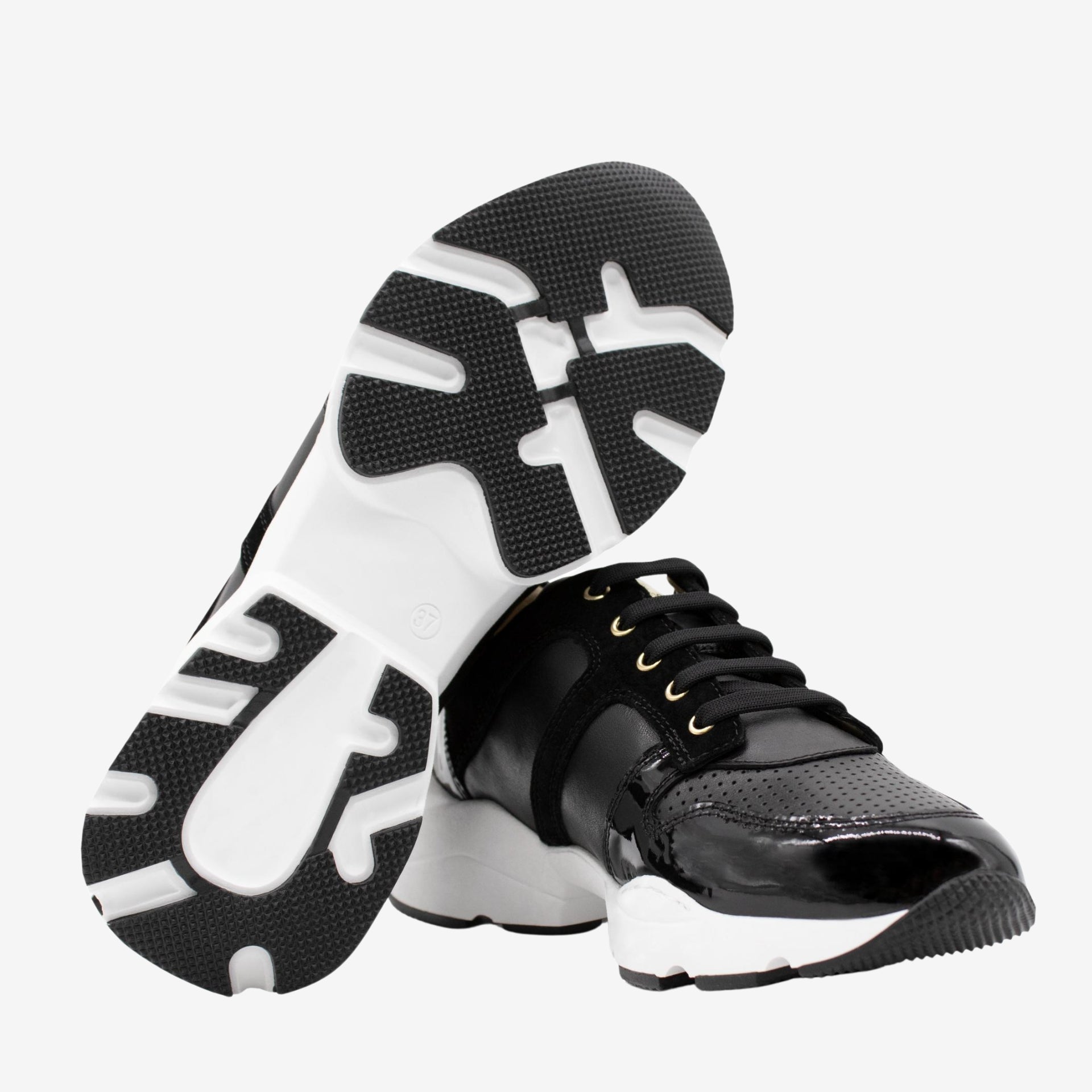 Cavalinho Little Bear Black Sneakers for Women 48010087.01 #color_Black