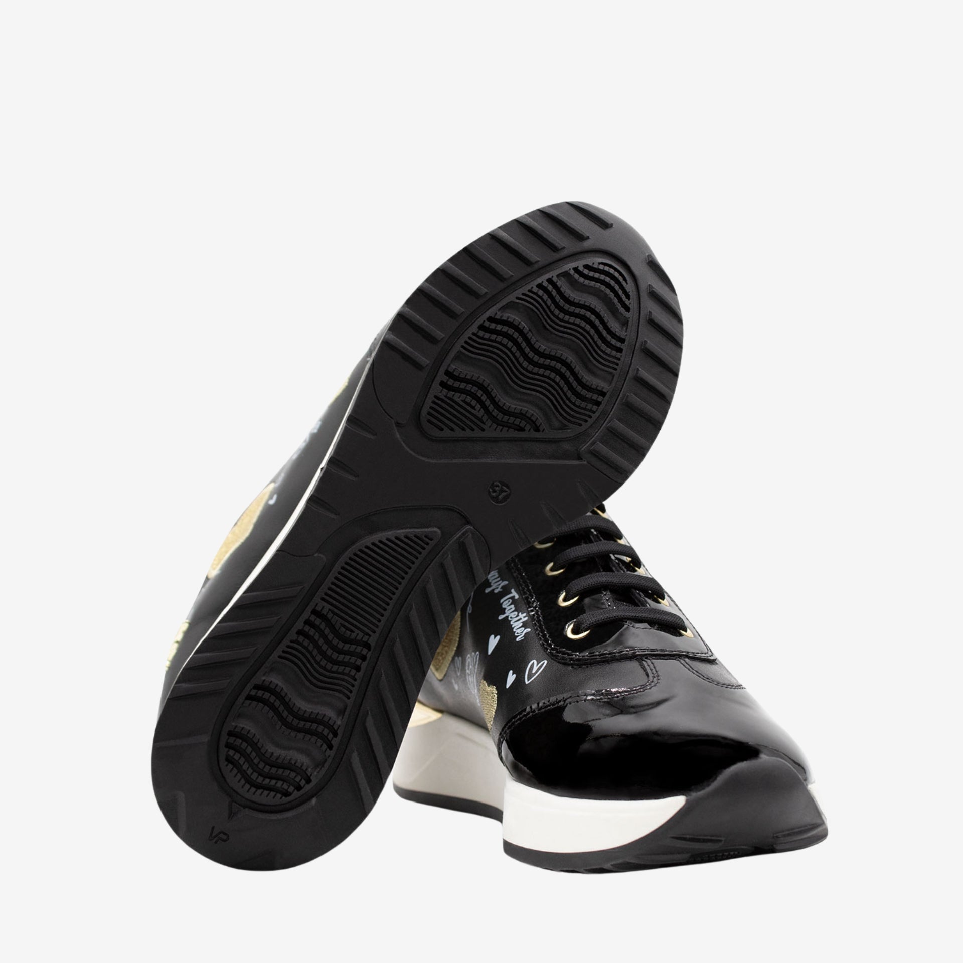 Cavalinho Always Together Sneakers for Engagement Wedding for Women SKU 48010088.01 #color_Black