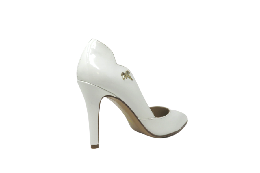 Cavalinho Classic High Heel Pump - White - 48100514.06_Cavalinho_White_Shoe-3