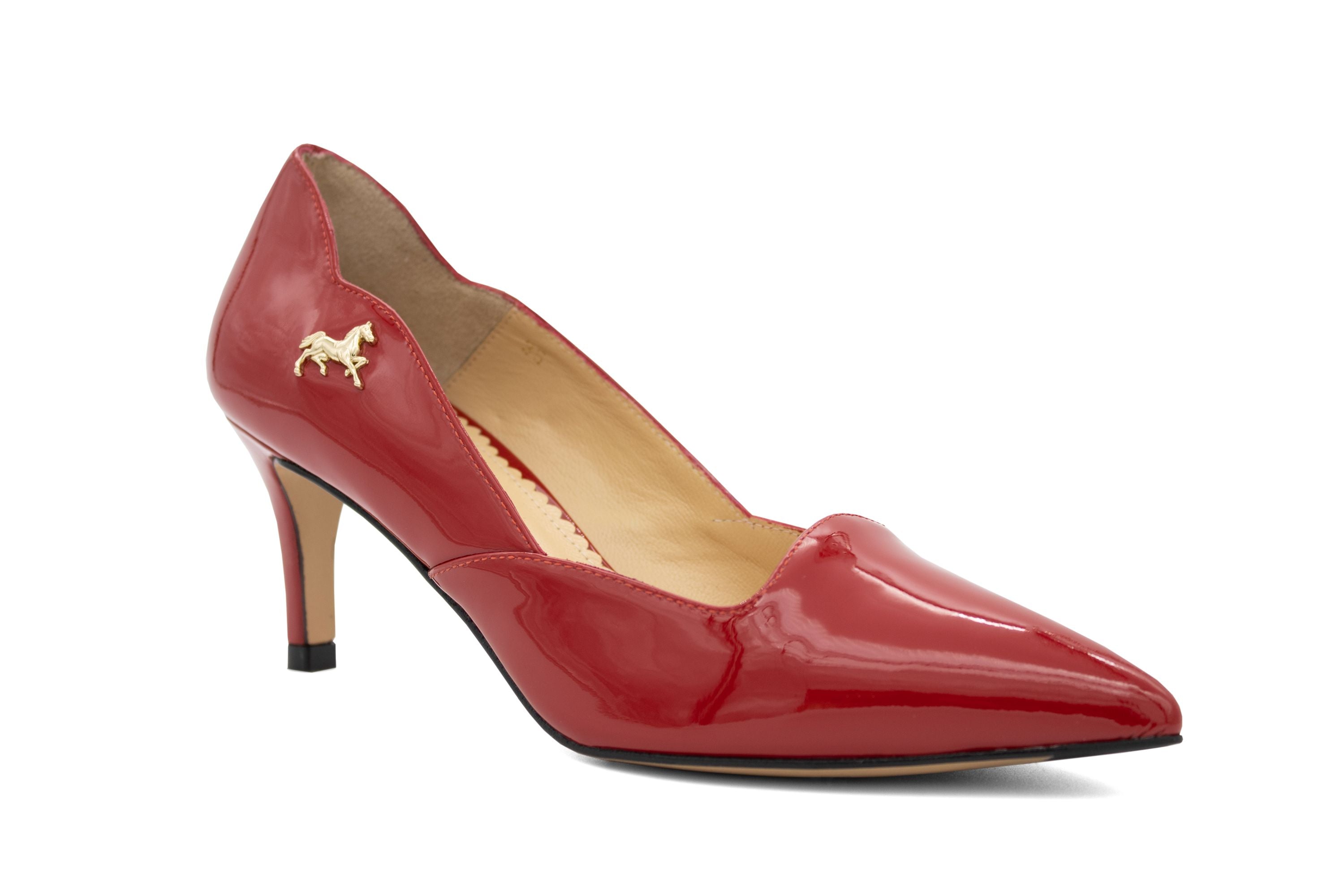 Patent leather pumps in red - Prada | Mytheresa