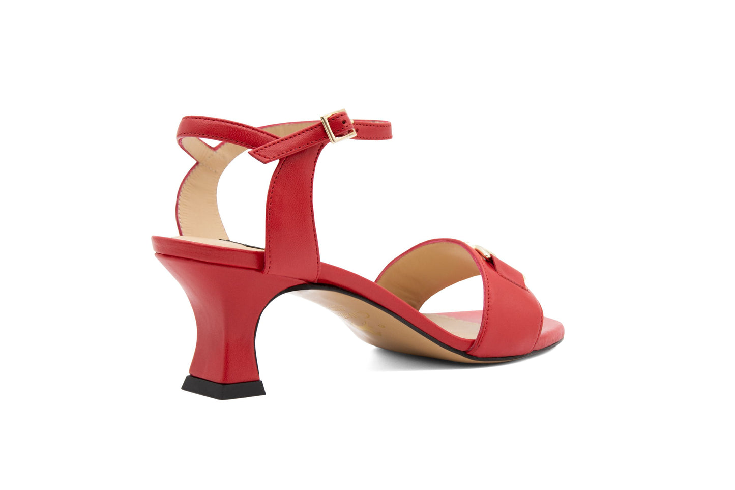 Cavalinho Ciao Bella Kitten Heel Sandal - Red - 48100597.04_3