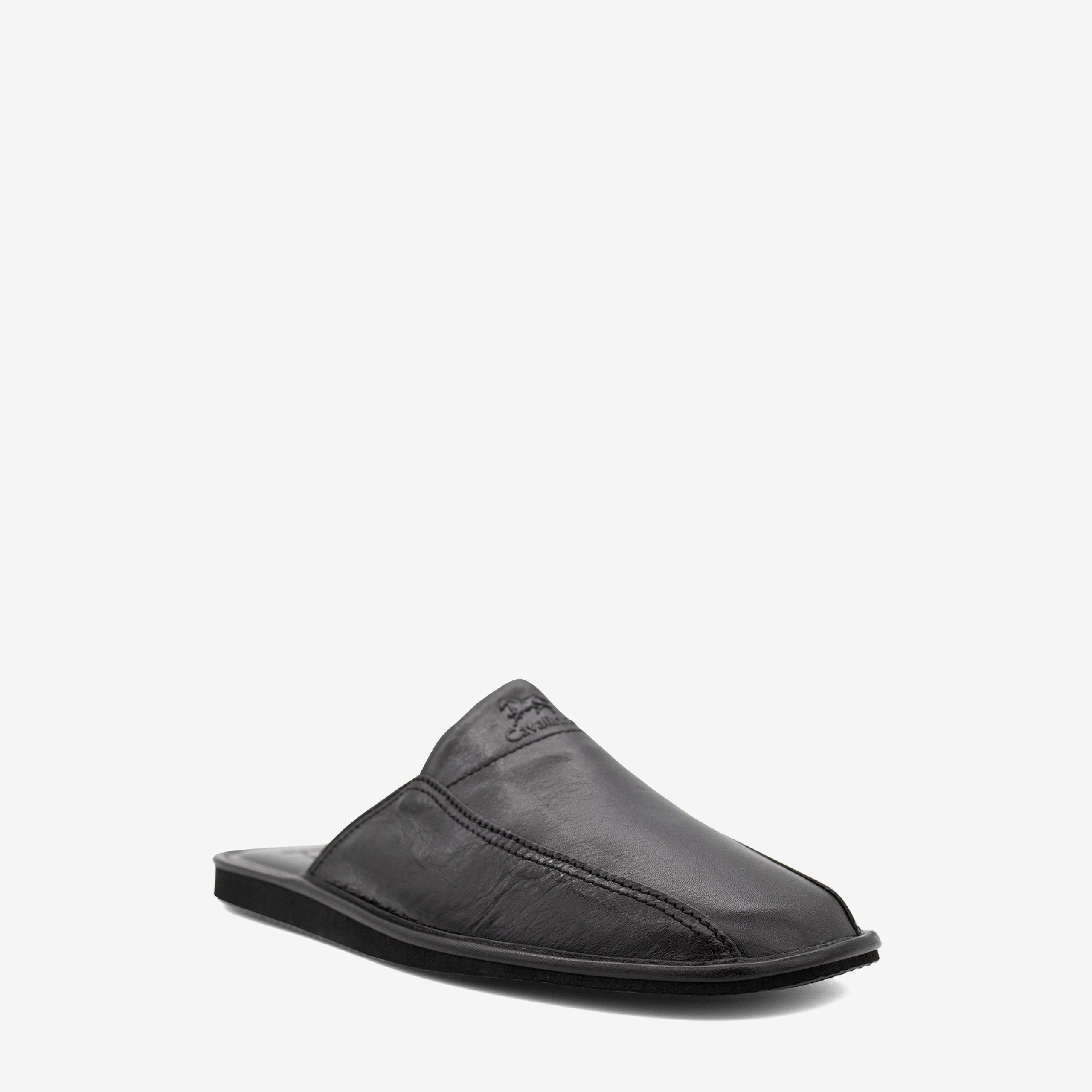 Cavalinho Leather House Slippers SKU 48120102.01 #color_black