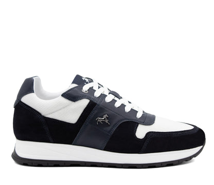 Cavalinho Cheval Casual Leather Sneakers - Navy - 48130105.22_1