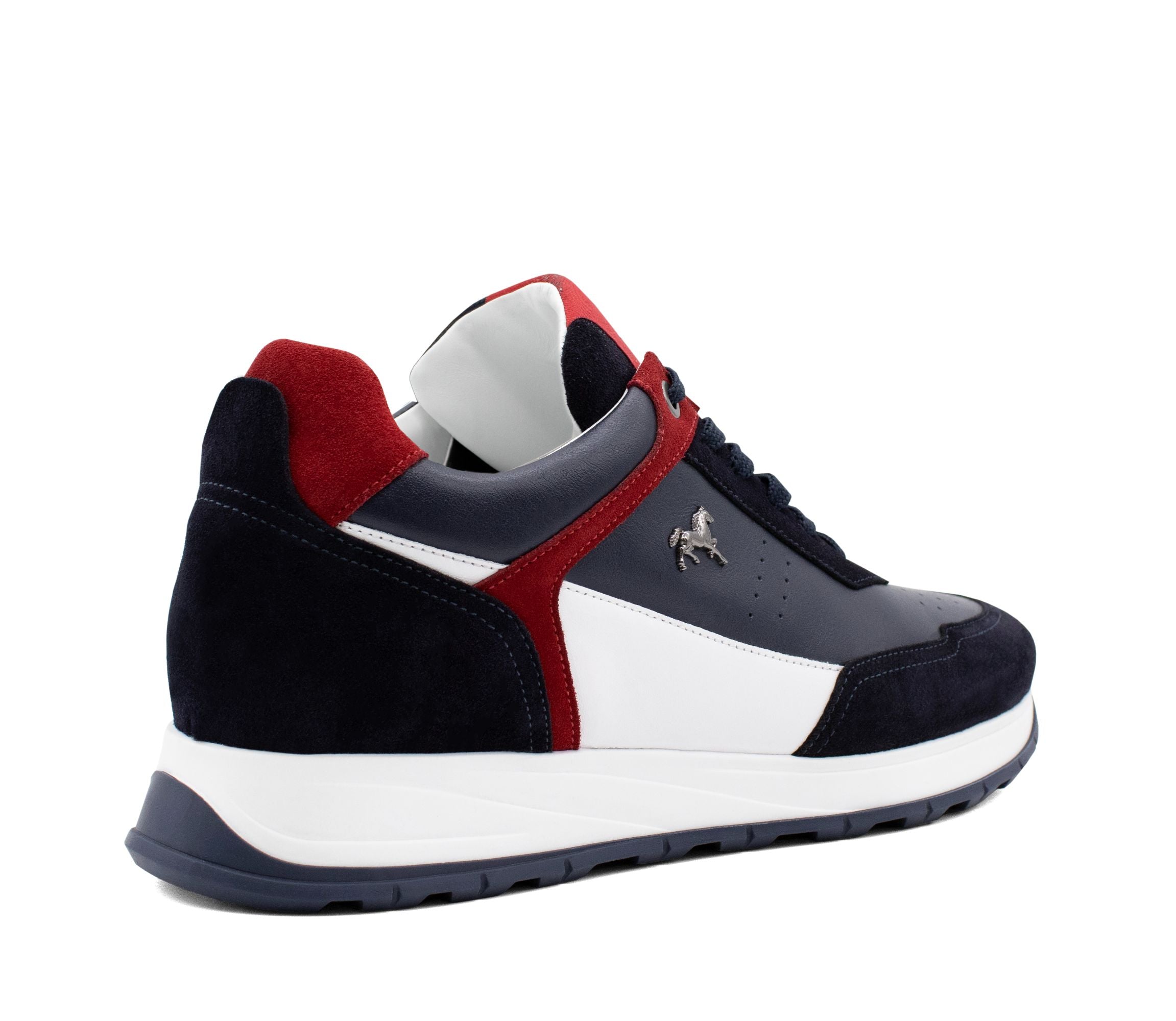 Navy on sale casual sneakers