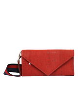 #color_ Red | Artelusa Cork Clutch with Removable Strap - Red - 4_5f07f6f8-950d-4b61-b1c0-61ebc46b84bb